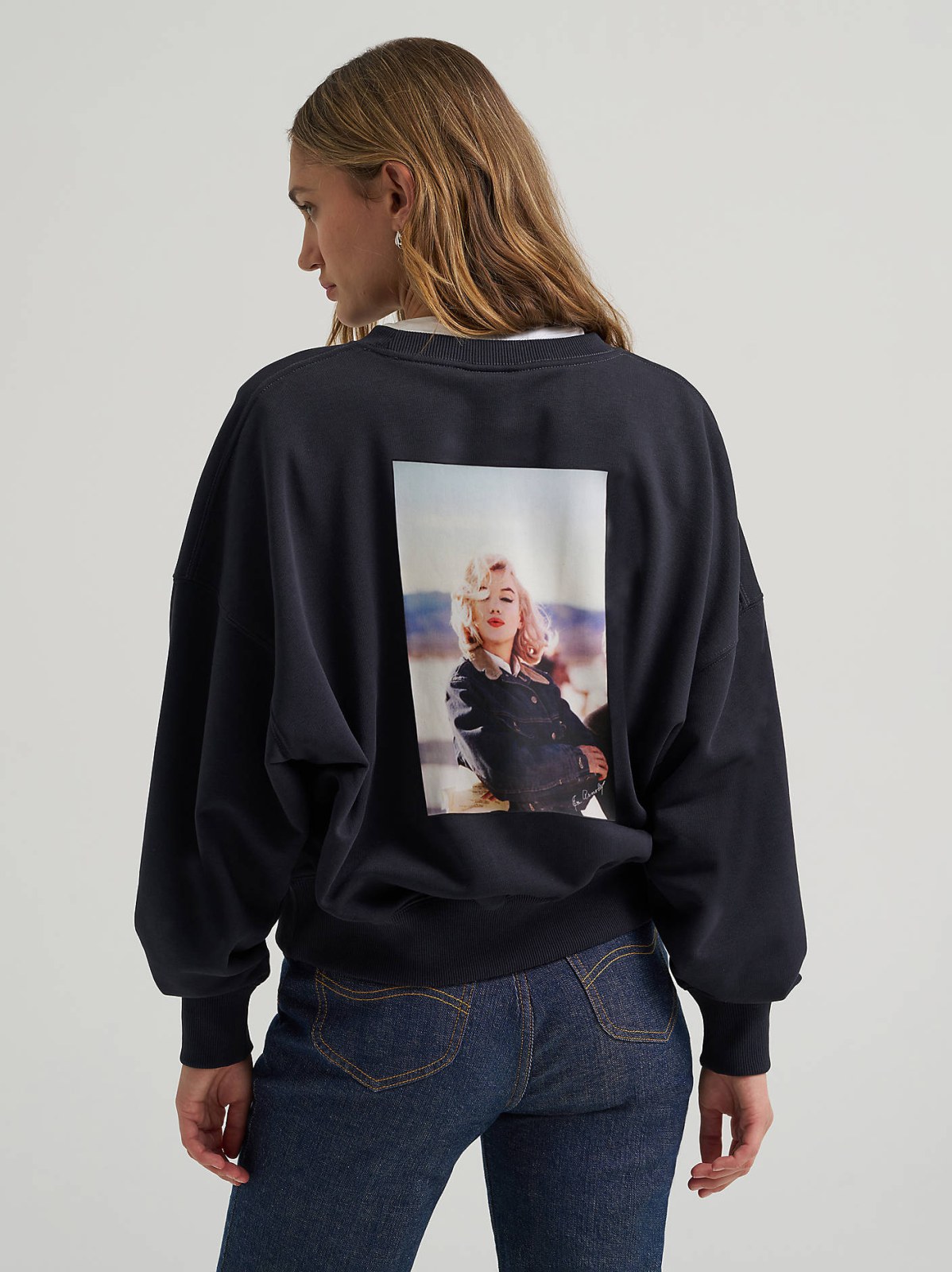 Women's Lee® x Marilyn Monroe Crew Sweatshirt - view 3