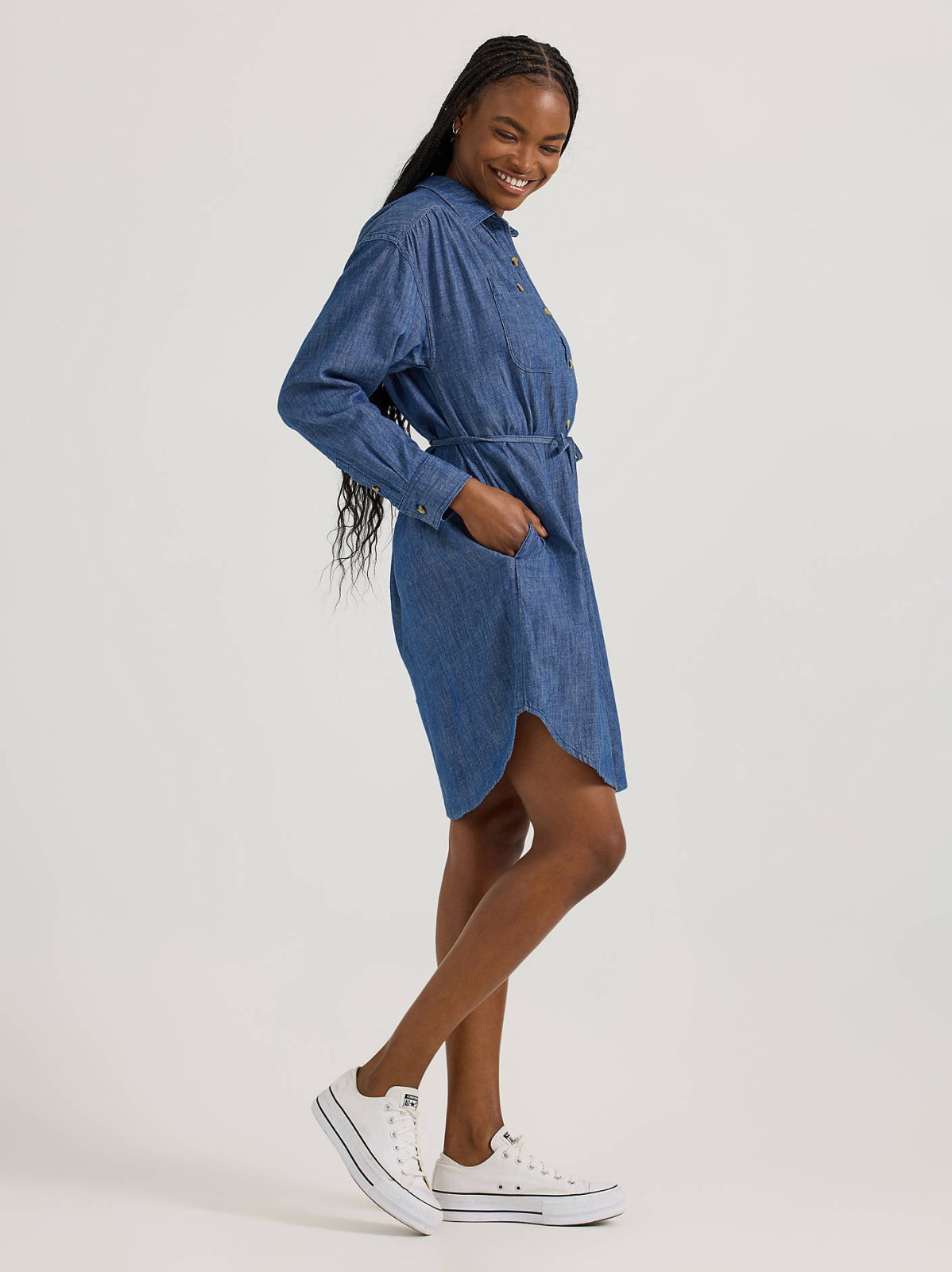 Women's Legendary Shirred Frontier Dress - view 3