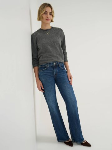 Women's Premium Bow Flare Jean