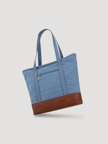 Women's Color Block Tote Bag