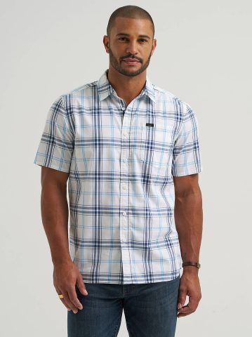 Men's Short Sleeve All Purpose Button Down Shirt