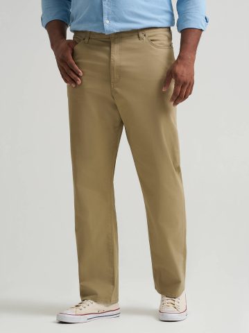 Men's Extreme Motion Relaxed Straight Twill Jean (Big & Tall) — alternate view