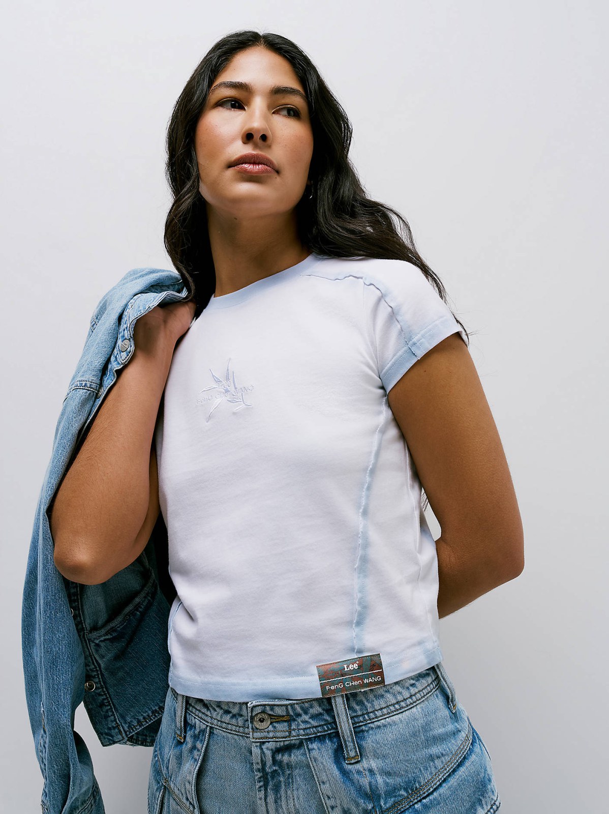 Women's Lee® x Feng Chen Wang Cropped Logo Tee