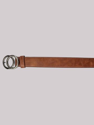 Women's Double Ring Buckle Belt — alternate view