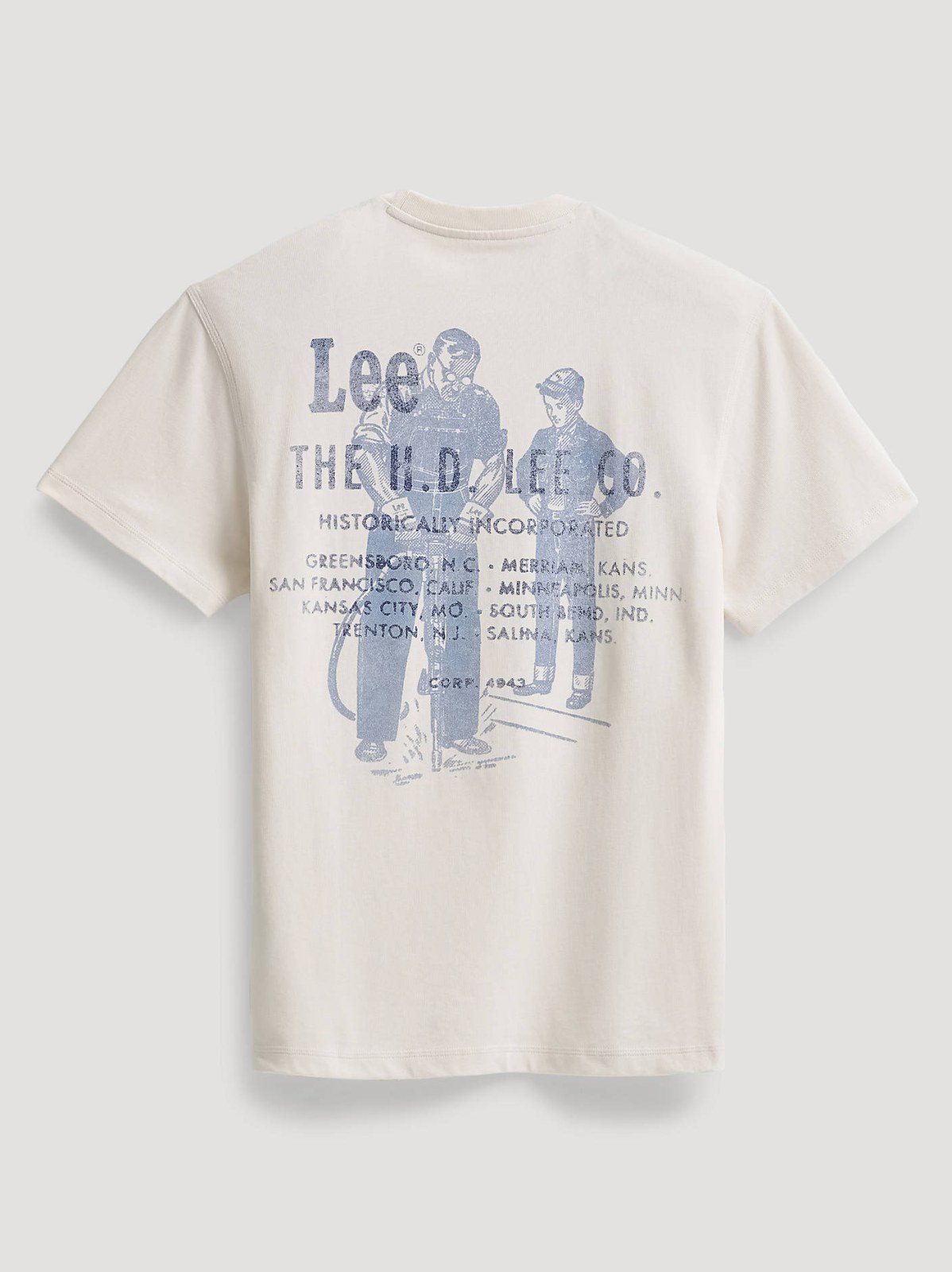 Men's Relaxed Fit H.D. Lee Graphic Tee