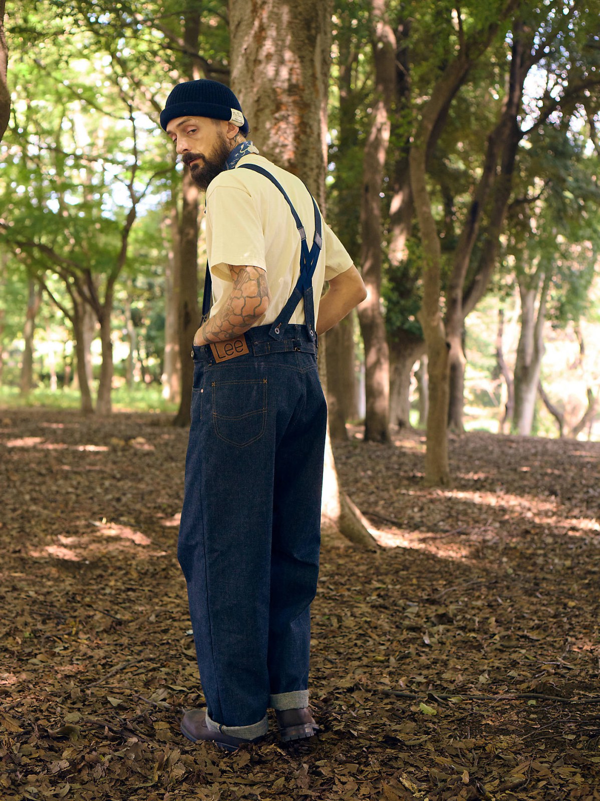 Men's Lee® x Nigel Cabourn Railway Man Overall - view 15