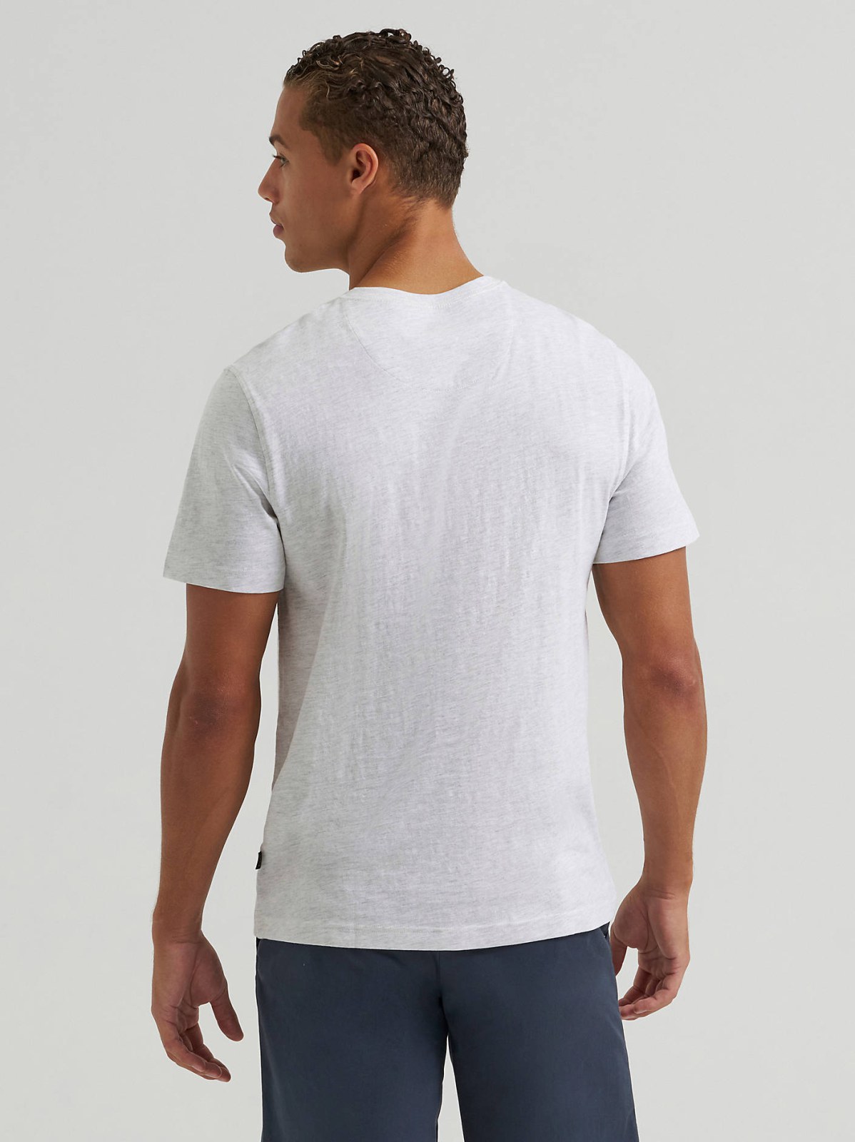 Men's Short Sleeve Jersey Henley - view 2