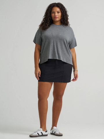 Women's Knit Waist Utility Skort (Plus)