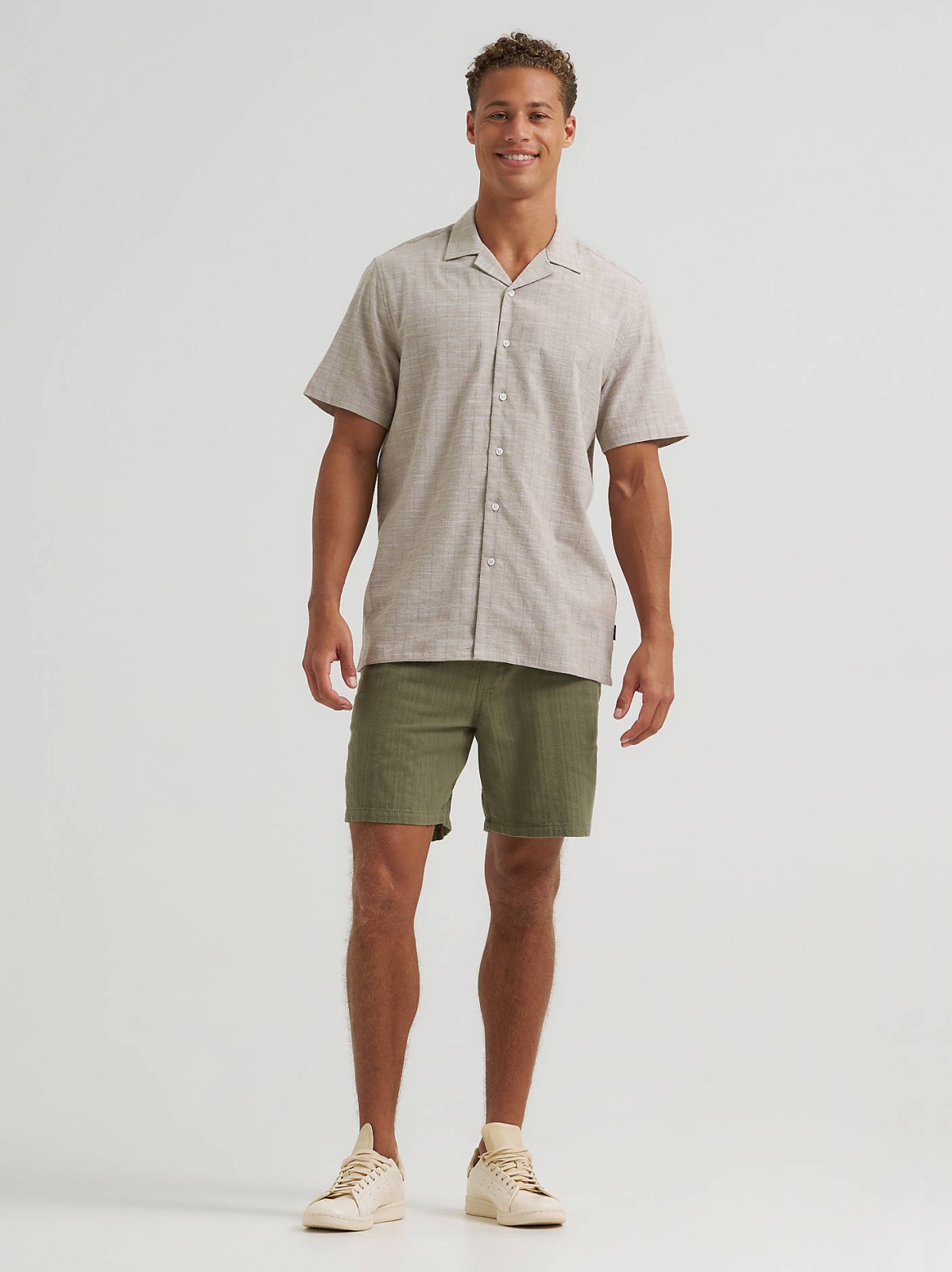 Men's Dobby Slub Camp Shirt - view 4