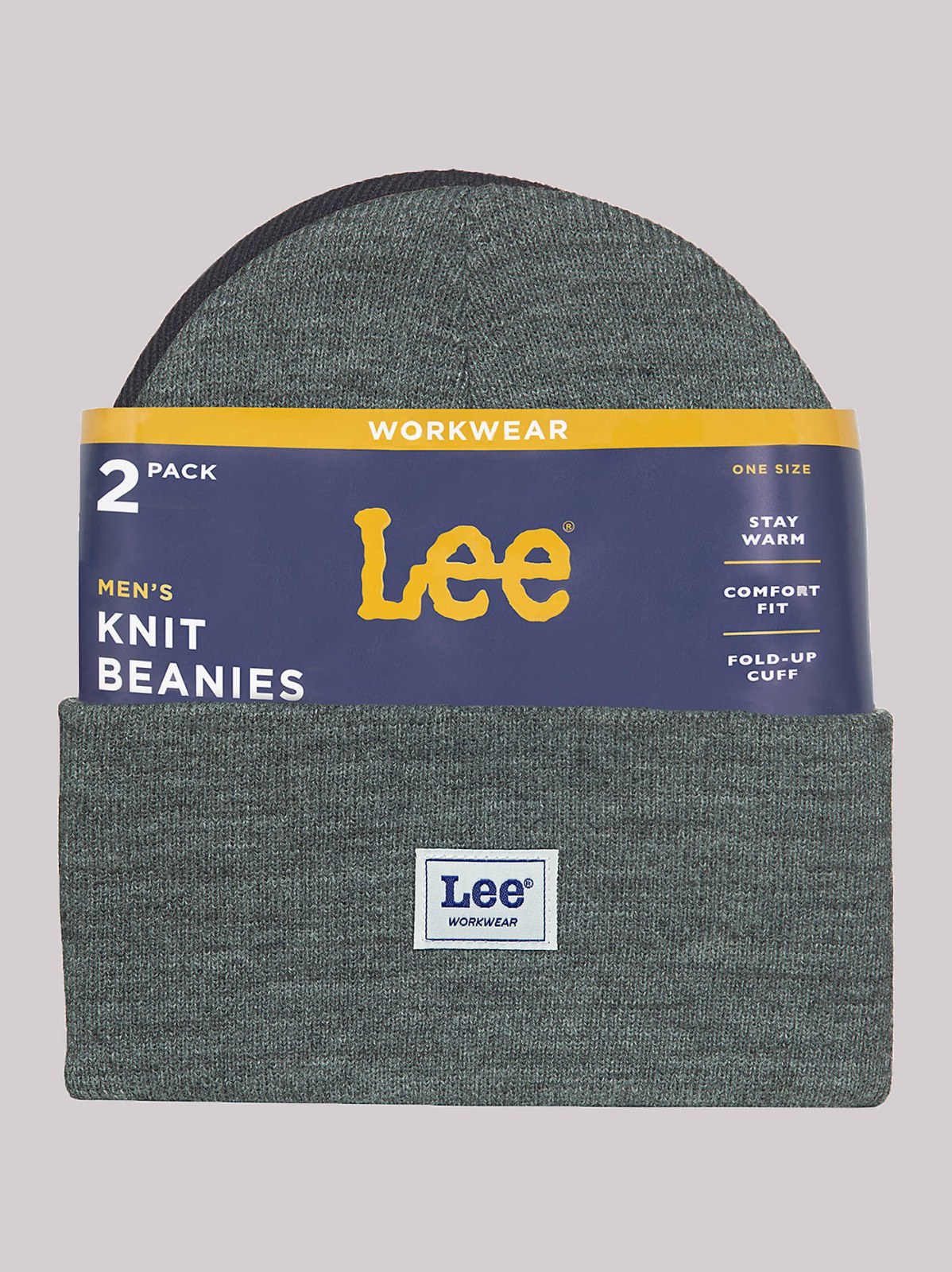 Workwear Logo Patch Beanie Set - view 3