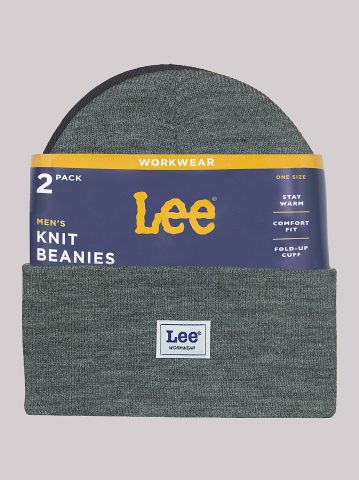 Workwear Logo Patch Beanie Set