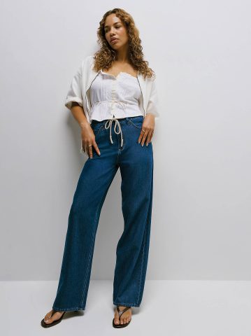 Women's Legendary Loose Drawstring Trouser Jean