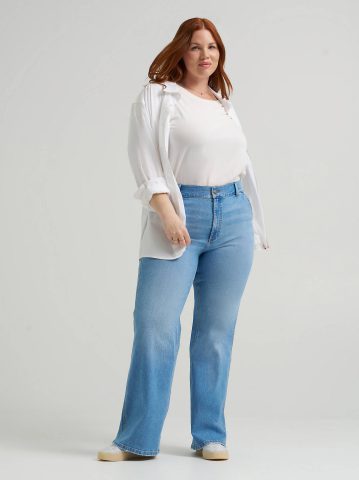 Women's Legendary High Rise A-Line Jean (Plus)