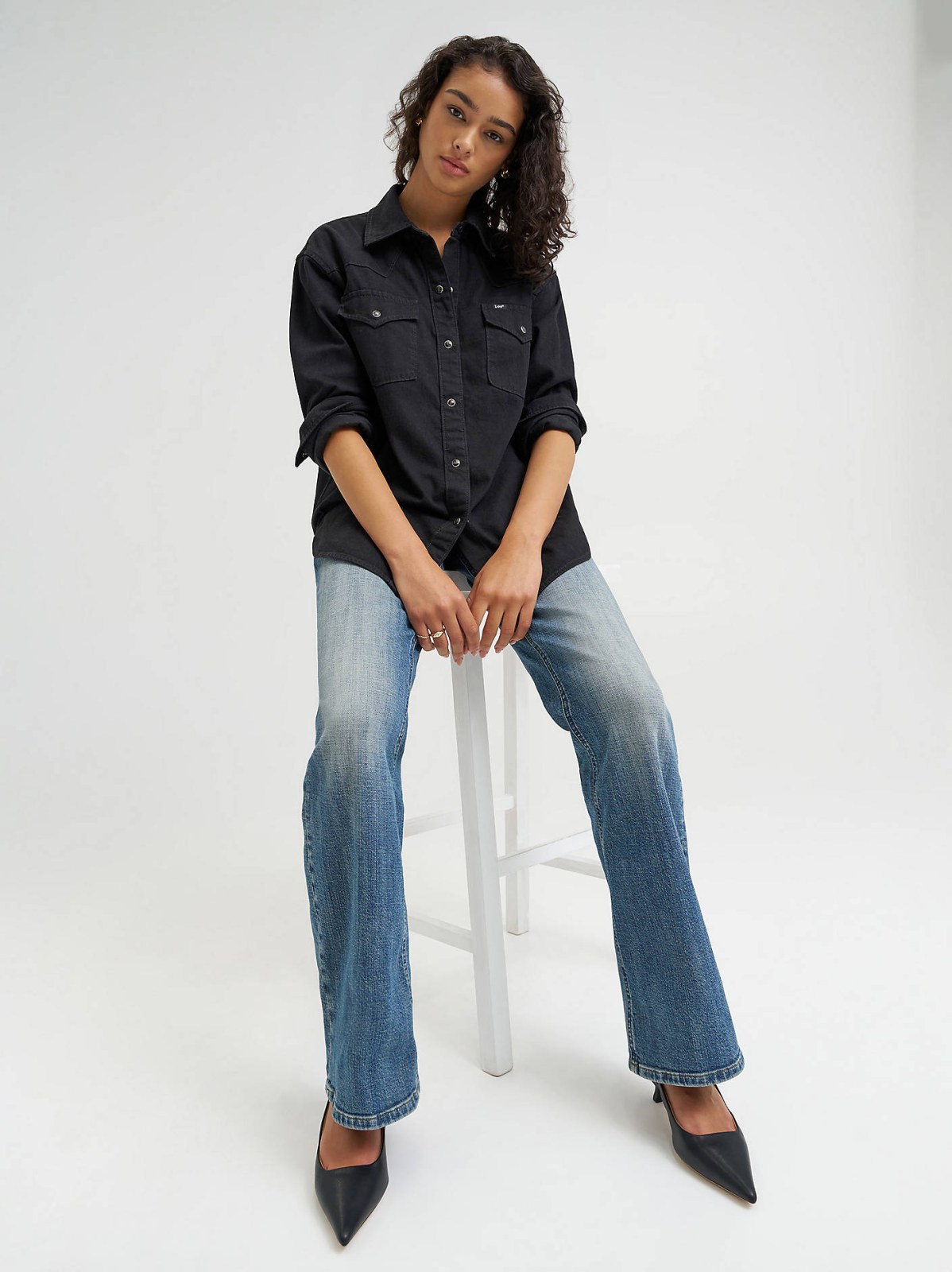 Women's Relaxed Essential Western Shirt - view 4