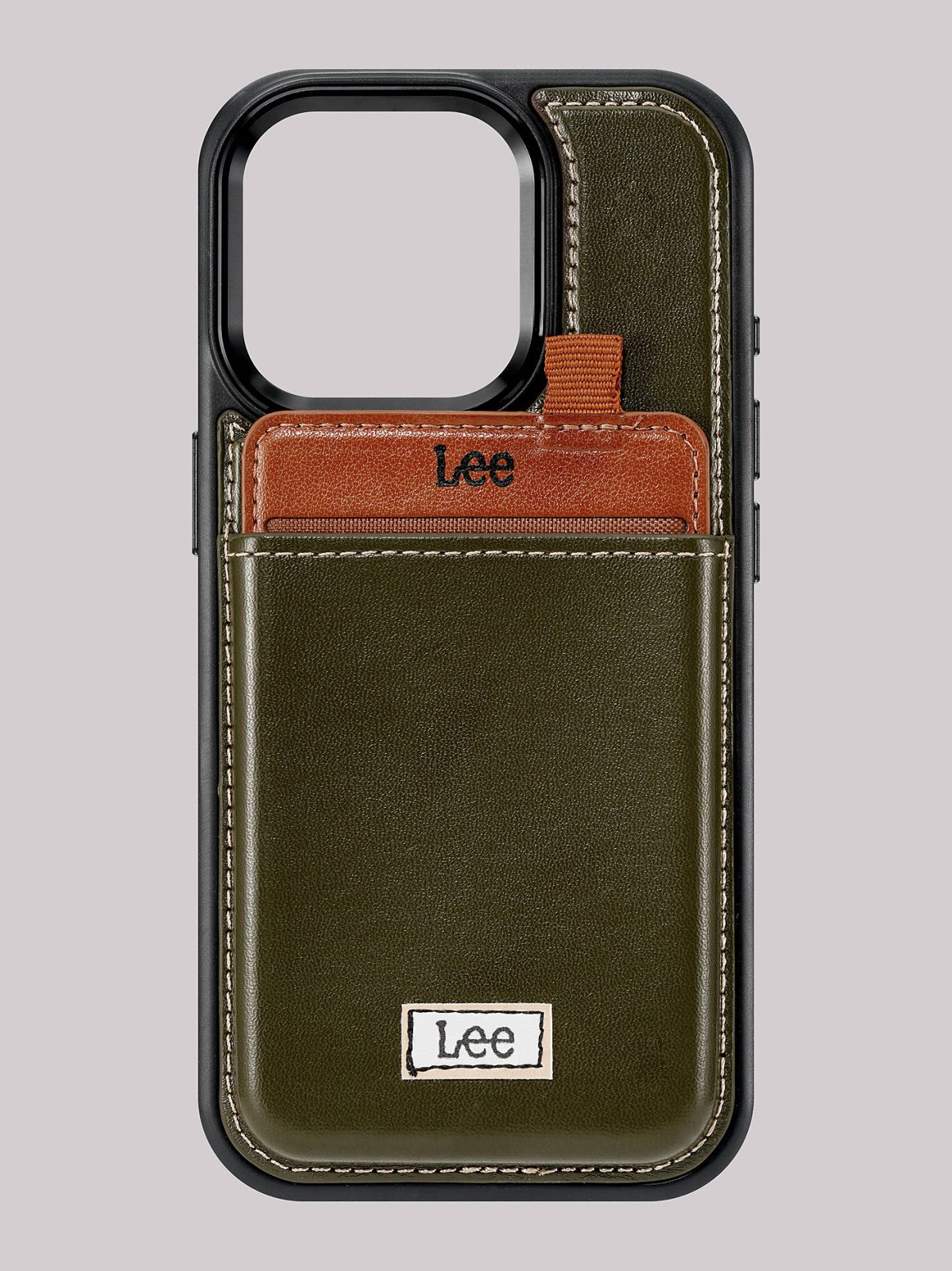 Solid Canvas with Back Patch iPhone Case - view 2