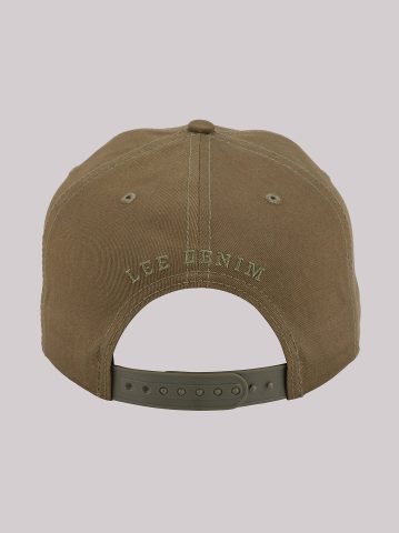 Men's Denim Logo Patch Hat
