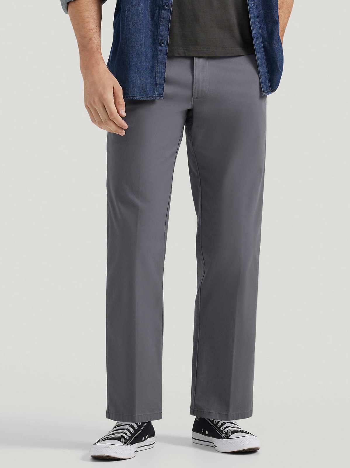Men's Extreme Motion Flat Front Khaki Pant - view 2
