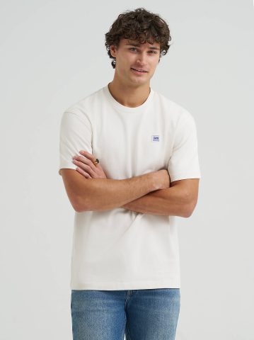Men's Relaxed Fit Patch Logo Tee — alternate view