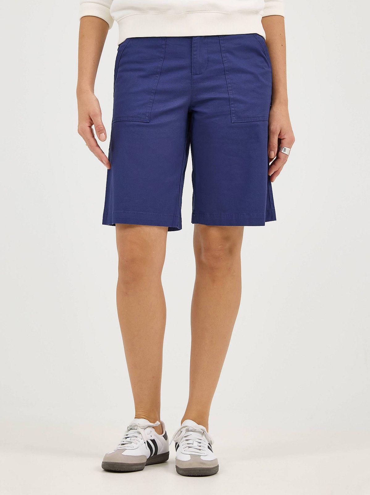 Women's Ultra Lux Comfort with Flex-To-Go Relaxed Fit Utility Bermuda - view 2