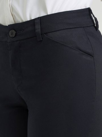 Women's Wrinkle Free Relaxed Fit Straight Leg Pant