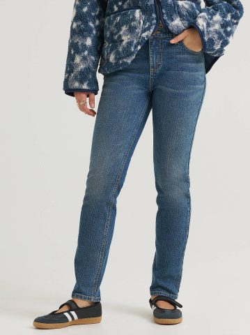 Women's Legendary High Rise Slim Straight Jean — alternate view
