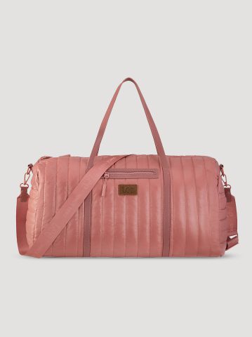 Women's Quilted Puffer Duffle Bag