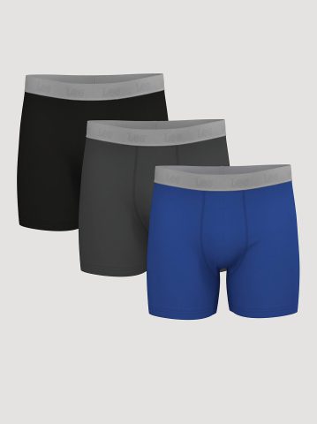 Men's 3-Pack Comfort Stretch Boxer Briefs