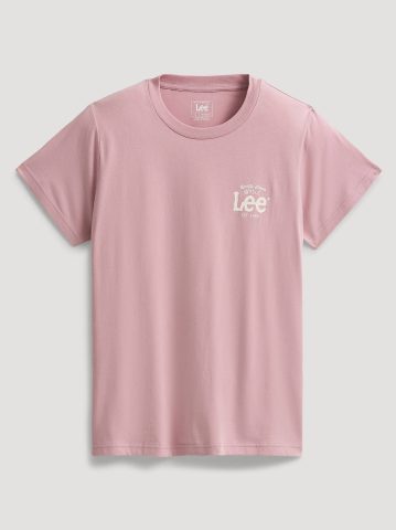 Women's Quality Denim Logo Tee