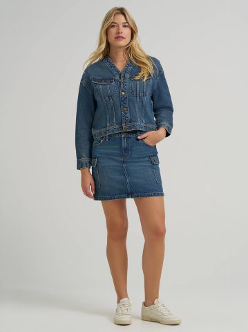 Women's Denim Cardigan Jacket