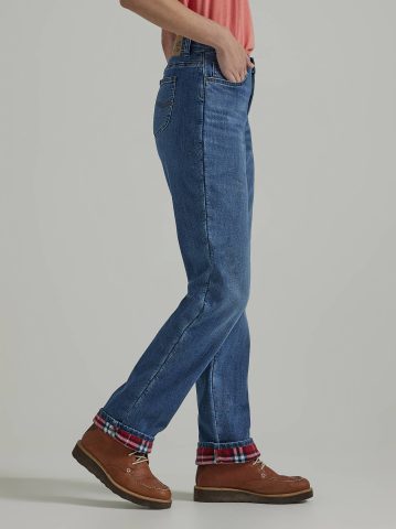 Women’s Relaxed Fit Fleece Lined Jean