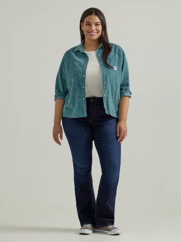 Women's Ultra Lux Comfort with Flex Motion Bootcut Jean (Plus) Women's Ultra Lux Comfort with Flex Motion Bootcut Jean (Plus)