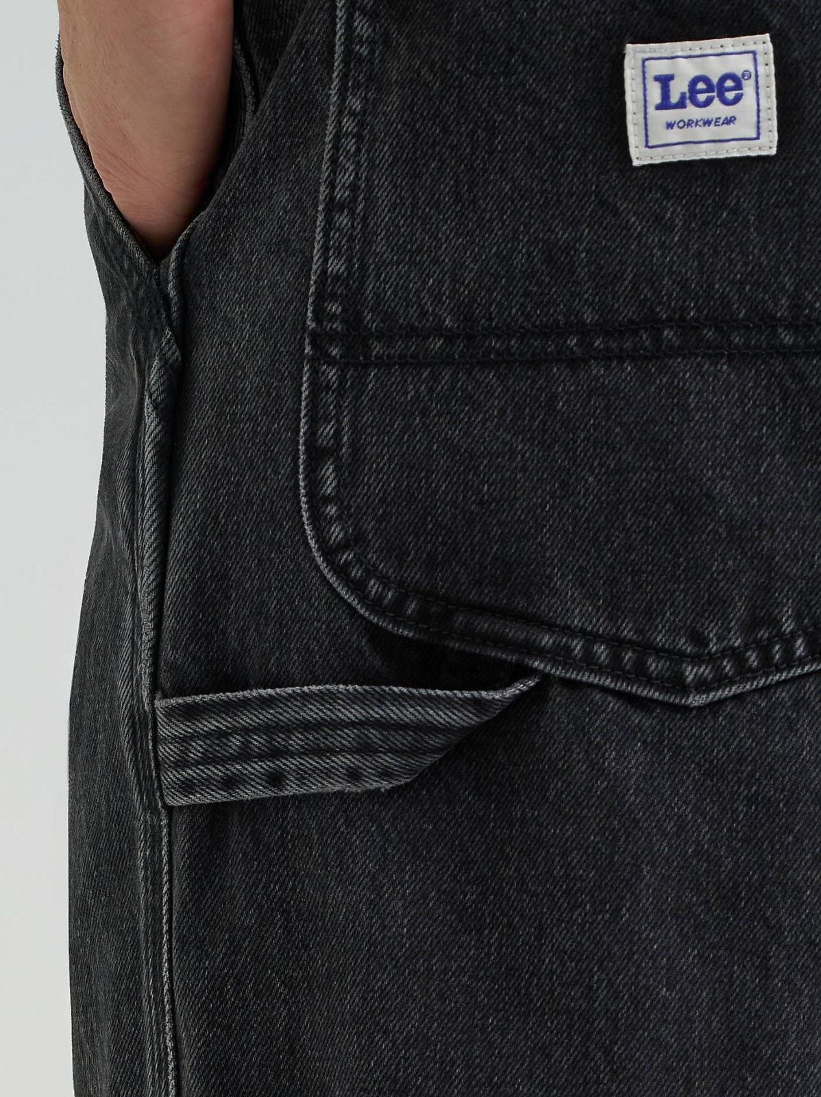 Men's 100% Cotton High Rise Loose Straight Carpenter Jean - view 7