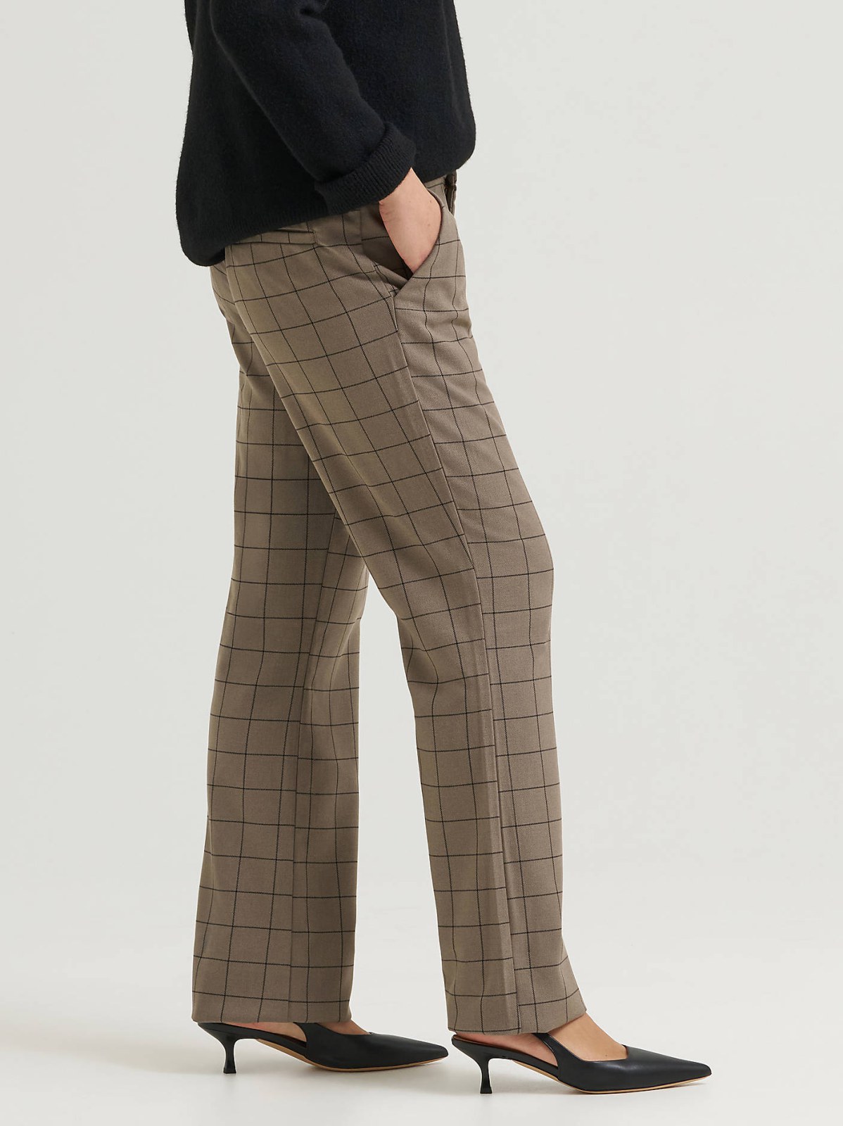 Women's Wrinkle Free Trouser Pant - view 4