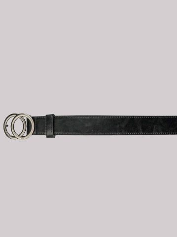 Women's Double Ring Buckle Belt