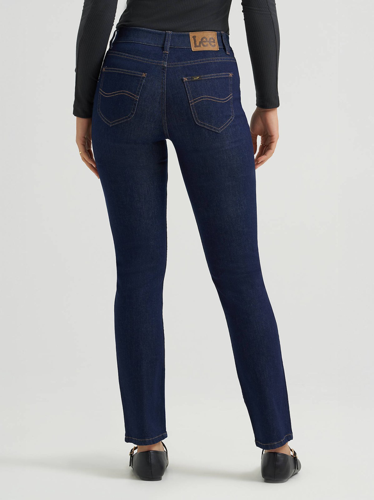 Women's Ultra Lux Comfort Flex Motion Slim Straight Jean with Ever Fit® - view 3