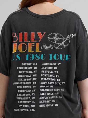 Women's Billy Joel Graphic Tee (Plus)