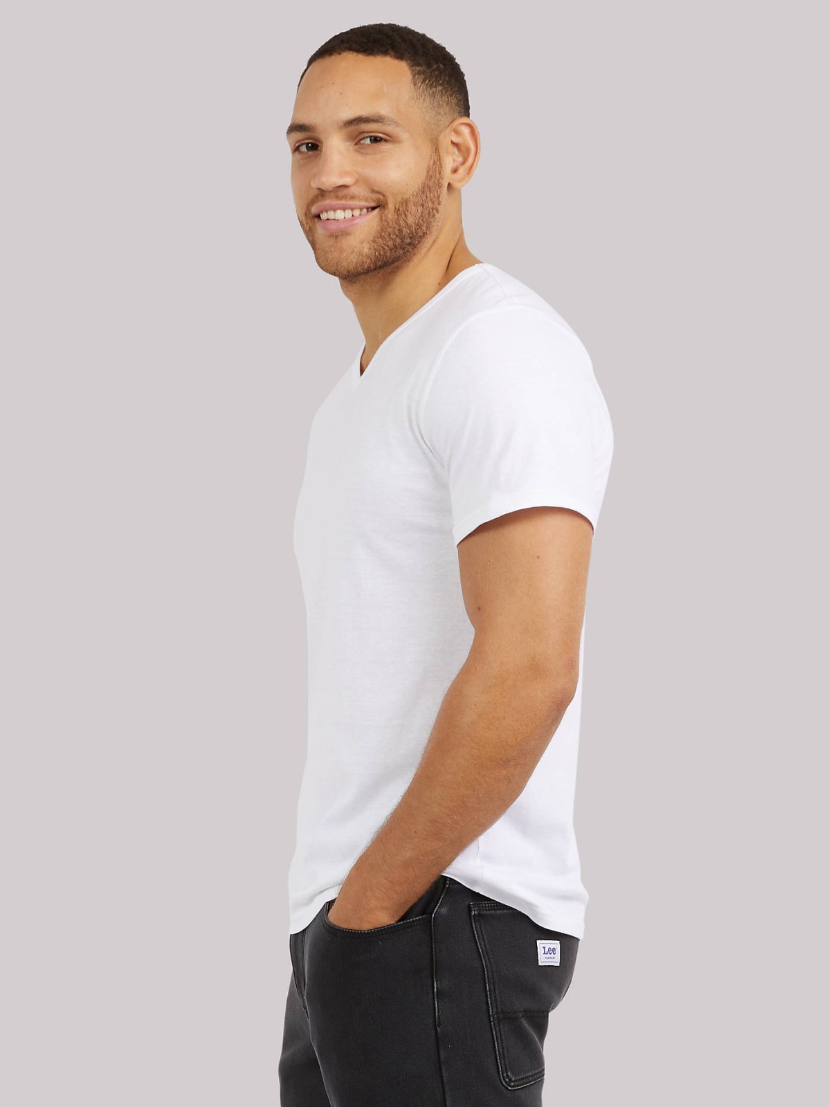 Men's 3-Pack V-Neck Tee - view 3