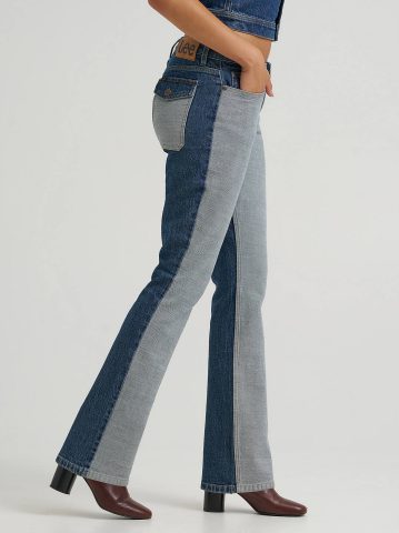 Women's Reversed Denim Bootcut Jean