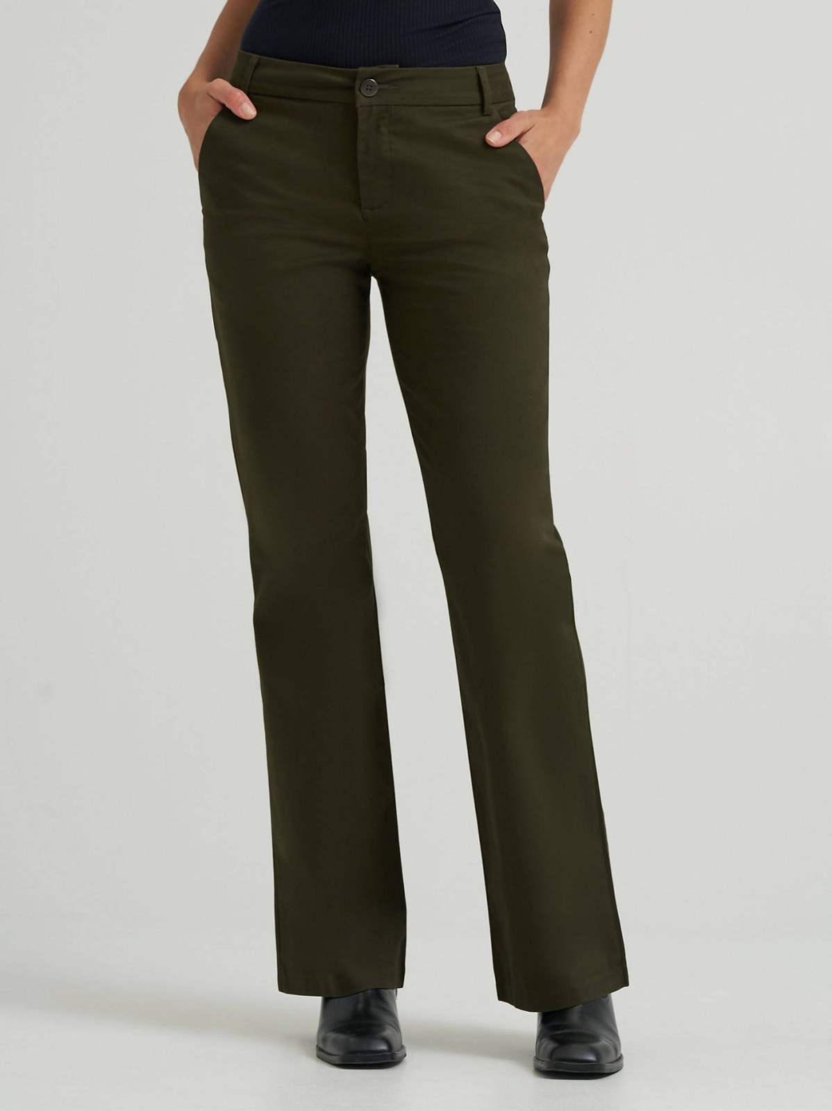 Women's Wrinkle Free Trouser Pant - view 2