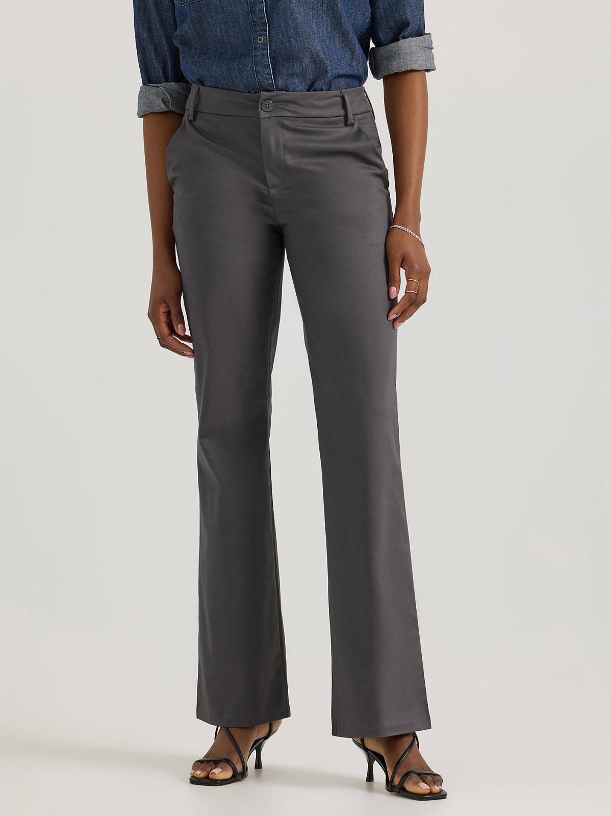 Women's Wrinkle Free Trouser Pant - view 2