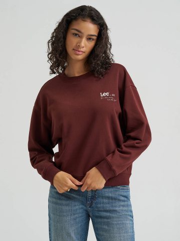 Women's Crewneck Sweatshirt — alternate view