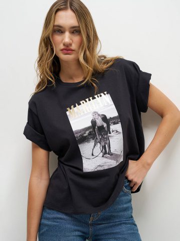 Women's Lee® x Marilyn Monroe Girlfriend Tee Women's Lee® x Marilyn Monroe Girlfriend Tee