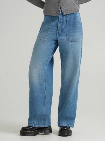 Women's Patch Pocket Slouch Jean