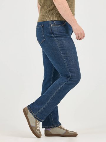Women's Instantly Slims Relaxed Fit Straight Leg Jean (Plus)