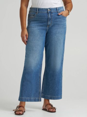 Women's Legendary Wide Leg Crop Jean (Plus)