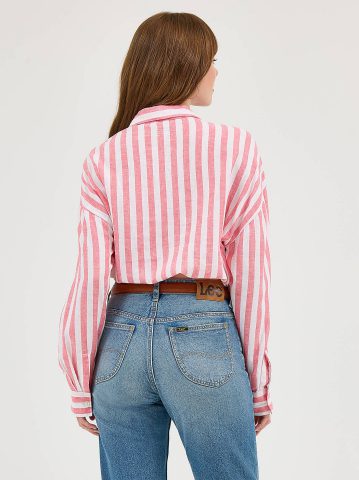 Women's Elastic Waist Pocketless Shirt