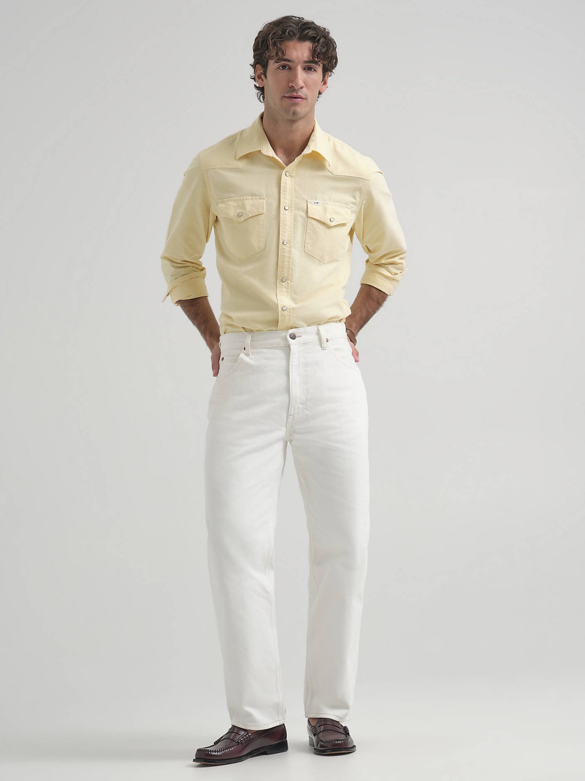 Men's Lee® x J.Crew Japanese Denim Straight Jean - view 2