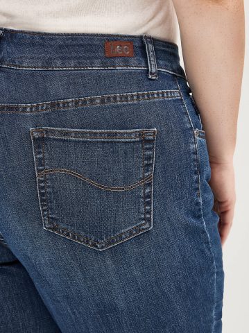 Women’s Stretch Relaxed Fit Straight Leg Jean (Plus)
