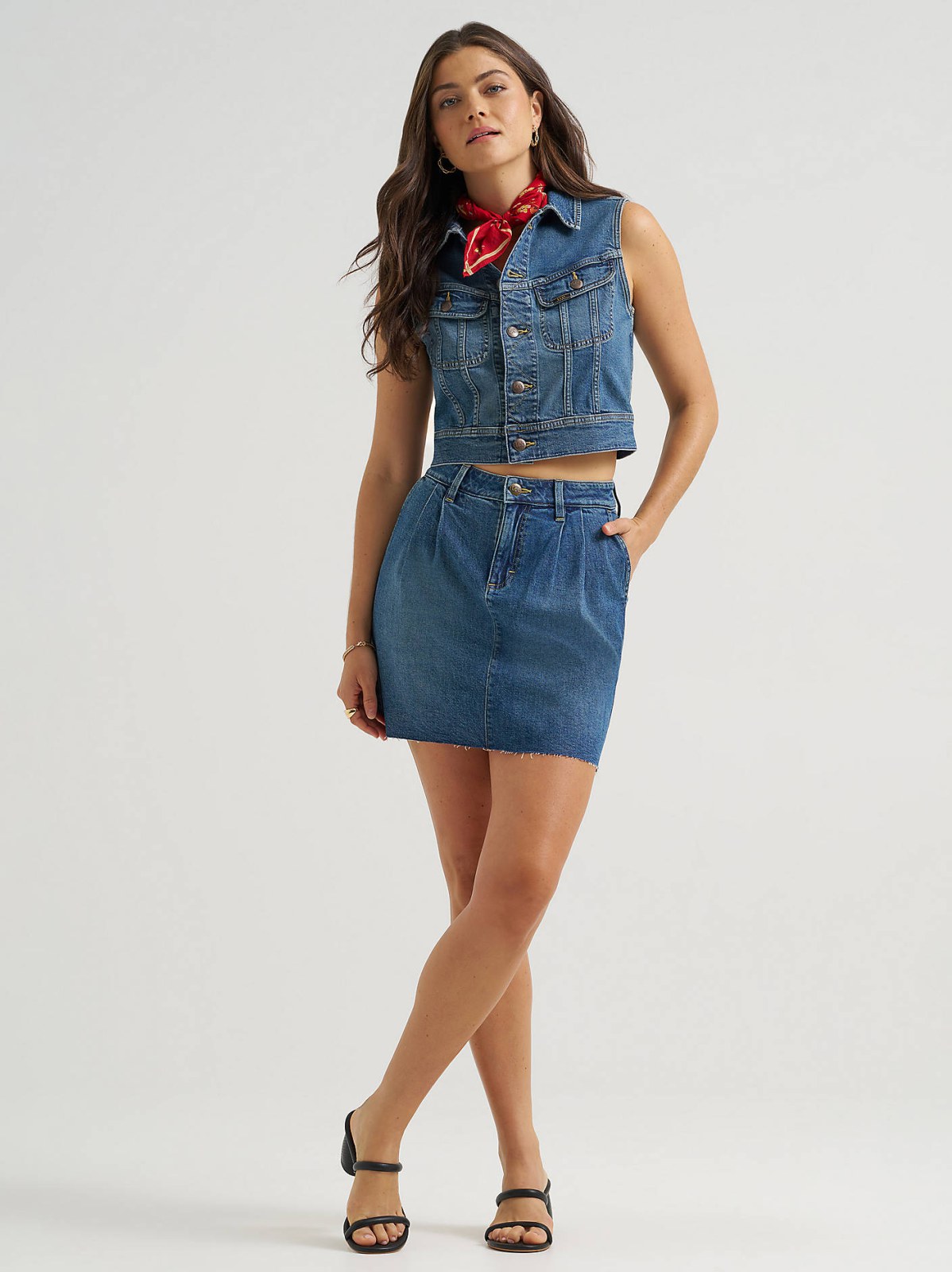 Women's Crop Rider™ Denim Vest - view 5