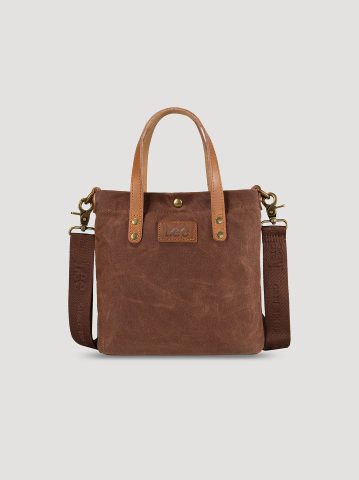 Women's Small Waxed Canvas Tote Women's Small Waxed Canvas Tote